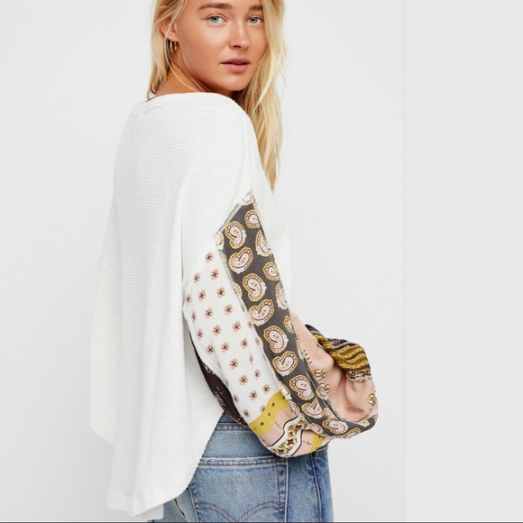 FREE PEOPLE Blossom Thermal Top NWT - Picture 2 of 8